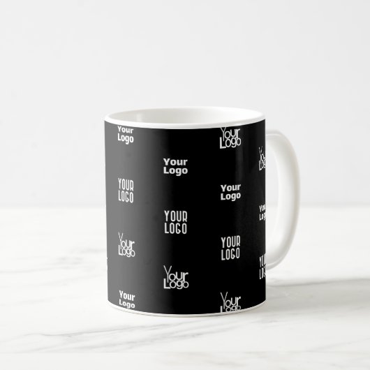 Mug Votre logo | 3 modèles de conception de logo modif (Devant droit)