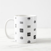 Mug Votre logo | 3 modèles de conception de logo modif (Gauche)
