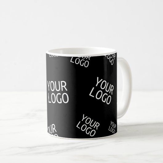 Mug Votre logo de conception, de photo ou d'entreprise (Devant droit)