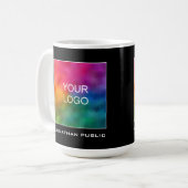 Mug Votre logo d'entreprise Ajouter un nom Texte perso (Devant gauche)