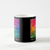 Mug Votre logo d'entreprise Ajouter un nom Texte perso (Centre)