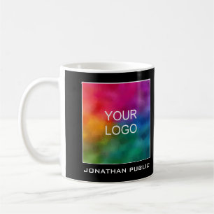 Mug Votre logo d'entreprise Ajouter un nom Texte perso