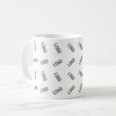 Mug Votre logo d'entreprise | Conception de Motif Logo (Devant gauche)