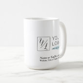 Mug Votre logo d'entreprise et les détails Customisés (Devant droit)