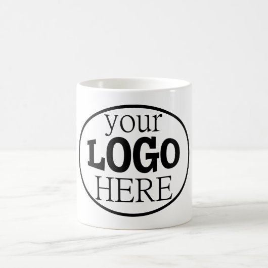 Mug Votre logo d'entreprise personnalisé (Centre)