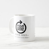 Mug Votre logo d'entreprise personnalisé (Devant gauche)