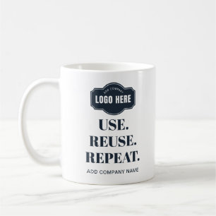 Mug Votre logo d'entreprise, slogan et nom de société