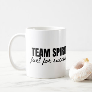 Mug Votre Logo Équipe Esprit Citation Motivation Burea