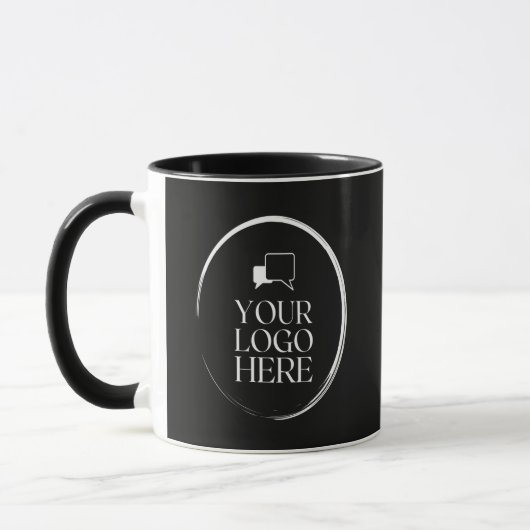 Mug Votre logo ici moderne (Gauche)
