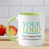 Mug Votre logo ici, nom et site Web Promo