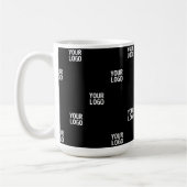 Mug Votre logo ou toute image | Bandes diagonales (Gauche)