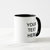 Mug Votre logo ou votre texte ici (Devant droit)