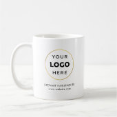 Mug Votre logo personnalisé Business White (Gauche)