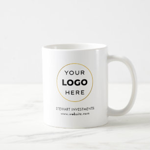 Mug Votre logo personnalisé Business White