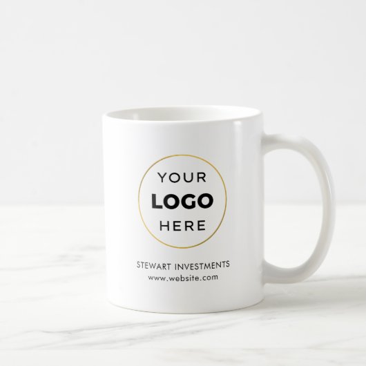 Mug Votre logo personnalisé Business White (Droite)