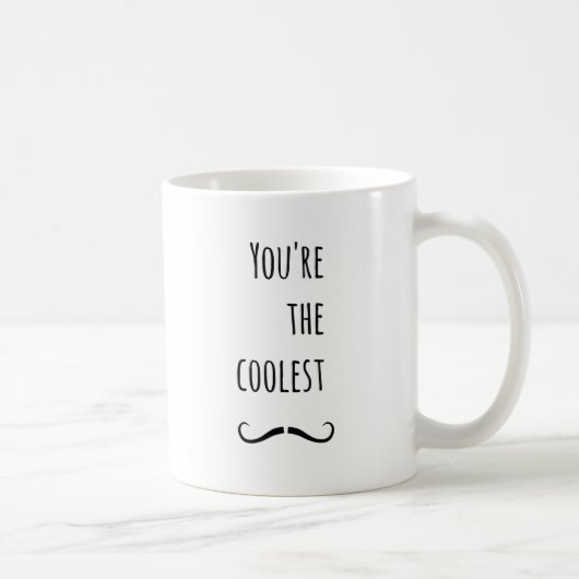 Mug Votre Moustache la plus froide (Droite)