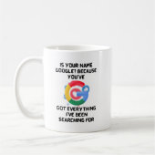 Mug Votre Nom Est-Il Google ? Humour technologique rom (Gauche)