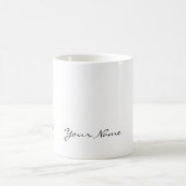 Mug Votre Nom Fleurs de jardin Papillon (Centre)
