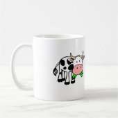 Mug Votre nom Grange rouge avec animaux de ferme Enfan (Gauche)