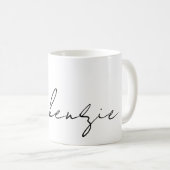 Mug Votre nom personnalisé (Devant droit)