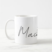 Mug Votre nom personnalisé (Gauche)