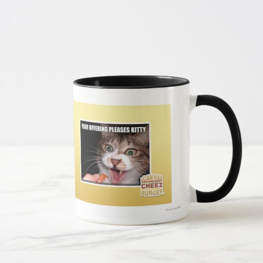 Mug Votre offre satisfait Kitty (Droite)