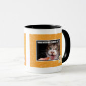 Mug Votre offre satisfait Kitty (Devant droit)