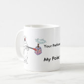 Mug Votre parfum, mon poison (Devant gauche)