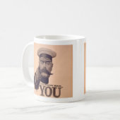 Mug Votre pays a besoin de vous (Devant gauche)