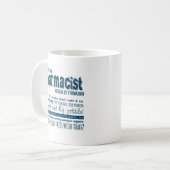 Mug votre pharmacien pense vraiment (Devant gauche)