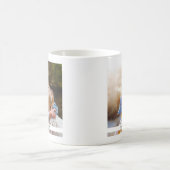 Mug Votre photo et nom Musique à double face (Centre)