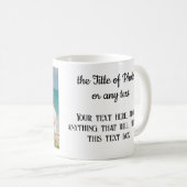 Mug Votre photo et votre texte 11oz. Classique (Devant droit)
