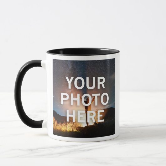 Mug Votre photo ici (Gauche)