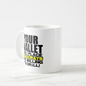 Mug Votre portefeuille (Devant gauche)