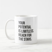Mug Votre Potentiel Est Limité - Motivationnel (Gauche)