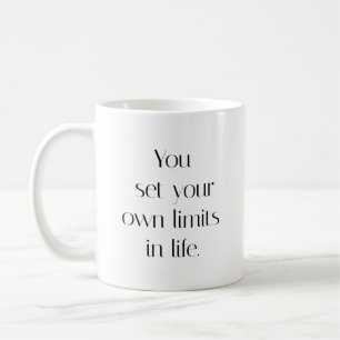 Mug Votre propre boue de limitation