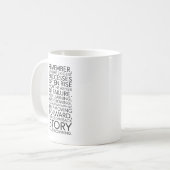 Mug Votre récit de retour - Motivation du succès (Devant gauche)