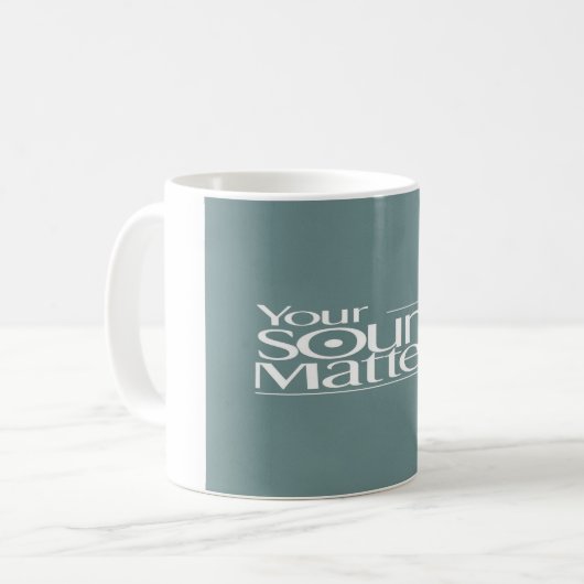 Mug Votre son compte (Devant gauche)