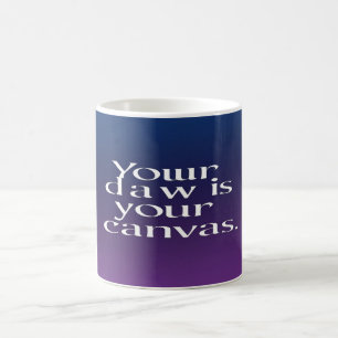Mug Votre station de travail audio est votre toile