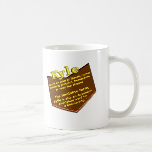 Mug Votre tasse, origine et signification nommées : (Droite)