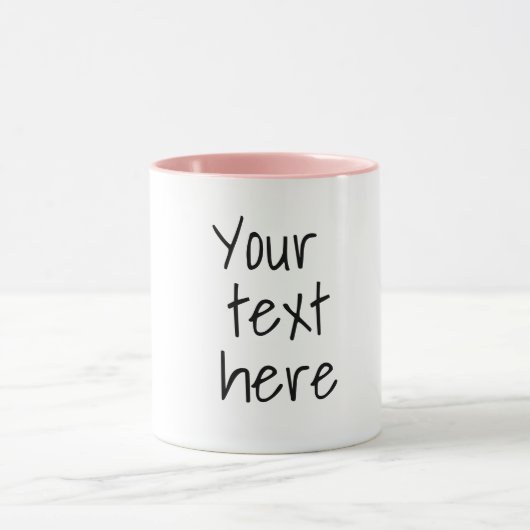 Mug Votre texte ici (Centre)