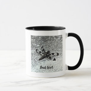 Mug Votre texte Musique personnalisée de libellules no