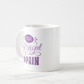 MUG VOTRE TRAITEMENT EST MA DOULEUR (Devant gauche)