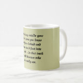 Mug Votre vérité (Devant droit)