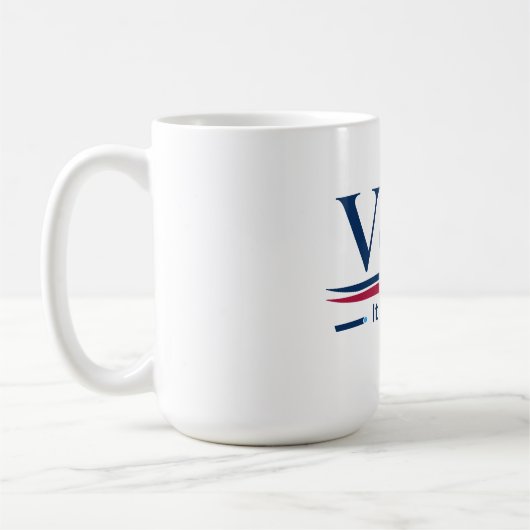 Mug Votre vote compte (Gauche)