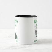 Mug Votre vote compte l'élection vert politique imprim (Centre)