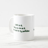 Mug Voulez parler à mon parrain (Devant gauche)