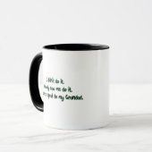 Mug Voulez parler au papy (Devant gauche)