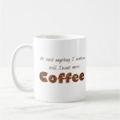 Mug Voulez plus de café (Gauche)