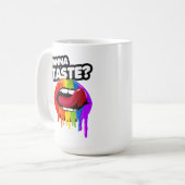 MUG VOULOIR GOÛTER L'ARC-EN-CIEL (Devant gauche)